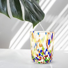 Set 6 pezzi Bicchiere Murano Multicolore