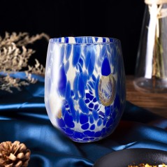 Set 6 pezzi Bicchiere Murano Blu