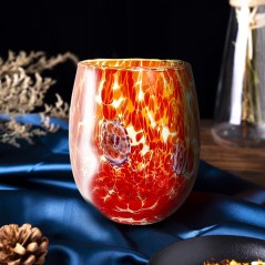 Set 6 pezzi Bicchiere Murano Rosso