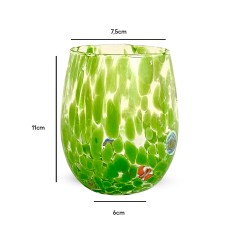 Bicchiere di Murano Verde