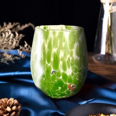 Set 6 pezzi Bicchiere Murano Verde