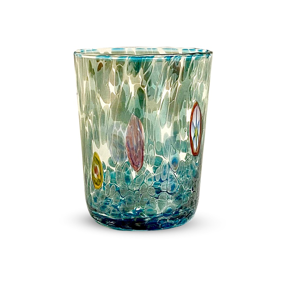 Bicchiere di Murano Acquamarina