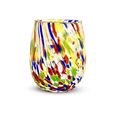 Bicchiere di Murano Multicolore