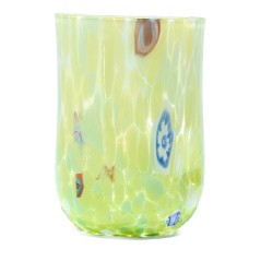 Set 6 pezzi Bicchiere Goto Rotondo di Murano Verde